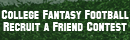 Create a College Fantasy Football team now!