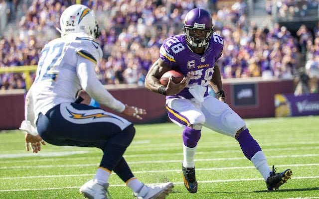 Son's birth nearly kept Peterson from playing