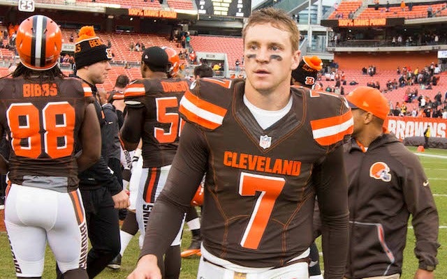 Browns backup QB could kick FGs vs. Seahawks