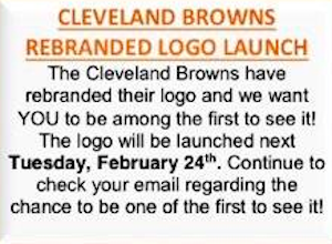 Browns expected to unveil new logo in late February 