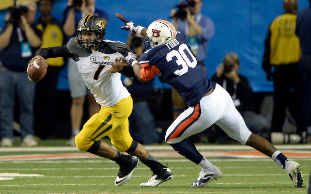 Dee Ford wore No. 30 in college, but he'll be wearing No. 55 in Kansas City. (USATSI)