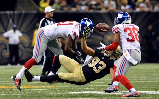 NFL adds INT to Brees' record Week 8 game