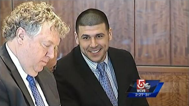 Hernandez will likely be allowed to watch the Patriots play. (WCVB-TV)