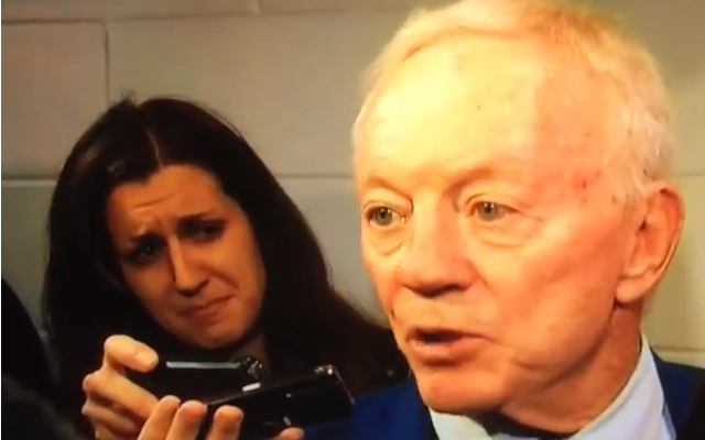 Reporter reacts
