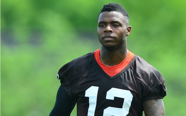 Browns receiver Josh Gordon was arrested on Saturday morning. (USATSI)