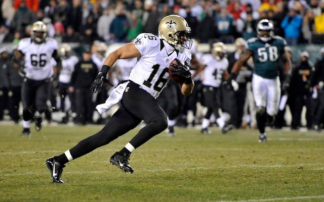 Former Saints receiver Lance Moore will be spending the next two years in Pittsburgh. (USATSI)