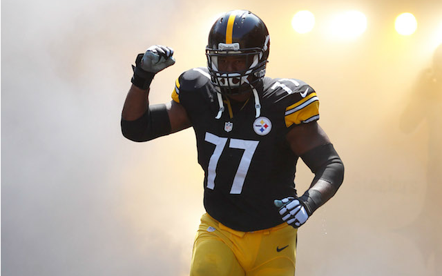 Steelers RT Marcus Gilbert is about to get his Christmas wish. (USATSI)