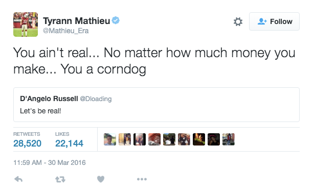 NFL players chime in on Lakers' D'Angelo Russell