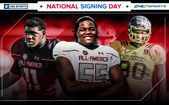 CBS Sports is here with live coverage of National Signing Day all day Wednesday. (CBS Sports Graphic)