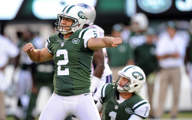 The Jets placed their franchise tag on kicker Nick Folk. (USATSI)