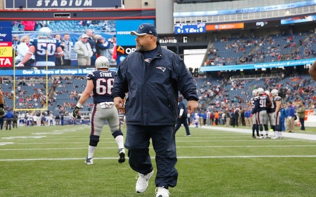 Patriots fire O-line coach
