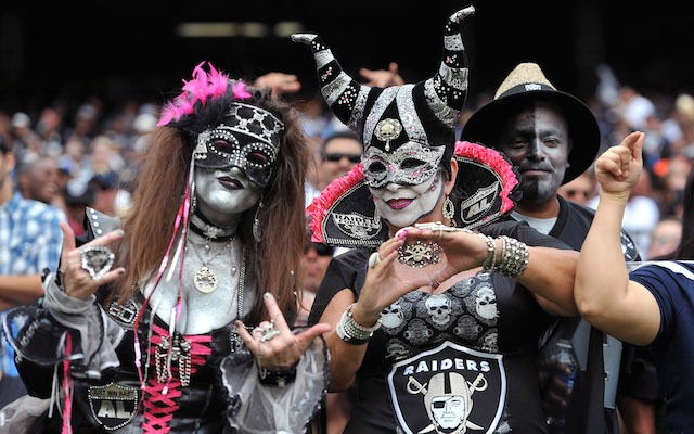 Raiders fans are excited about the team every year, but especially this year. (USATSI)