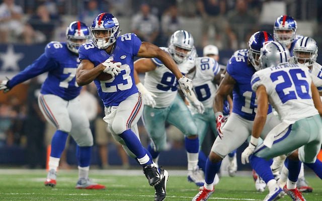 Giants RB: I was told not to score vs. Cowboys