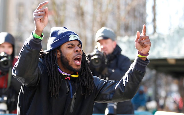 Richard Sherman does not back down from Twitter feuds. (USATSI)