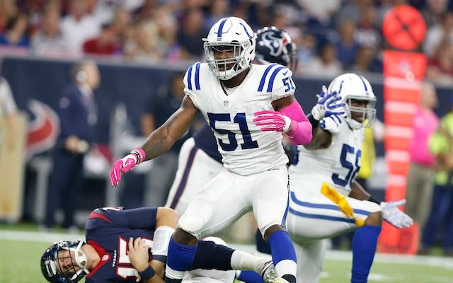 Colts LB Moore cited for speeding over 100 mph