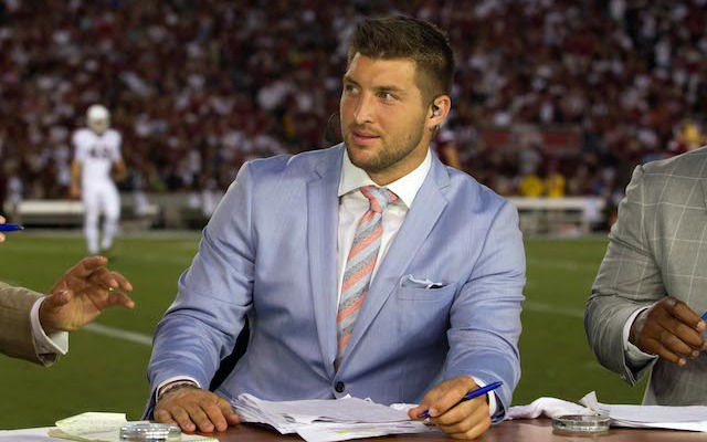 Tim Tebow to add Good Morning America to his SEC Network duties. (USATSI)