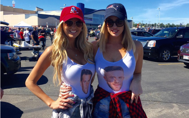 These shirts probably aren't officially licensed by the NFL. (Instagram/@Blondet0urage)