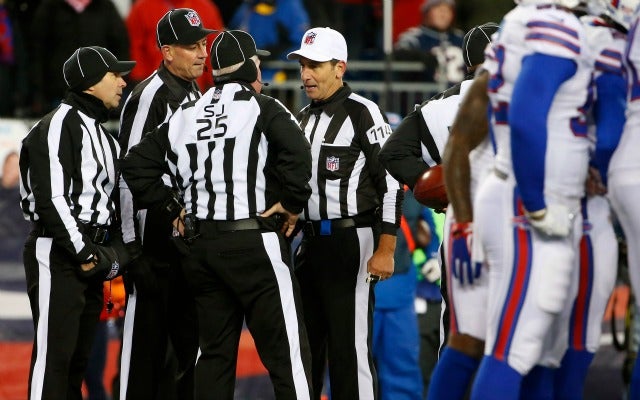 NFL admits officials botched end of Bills-Patriots