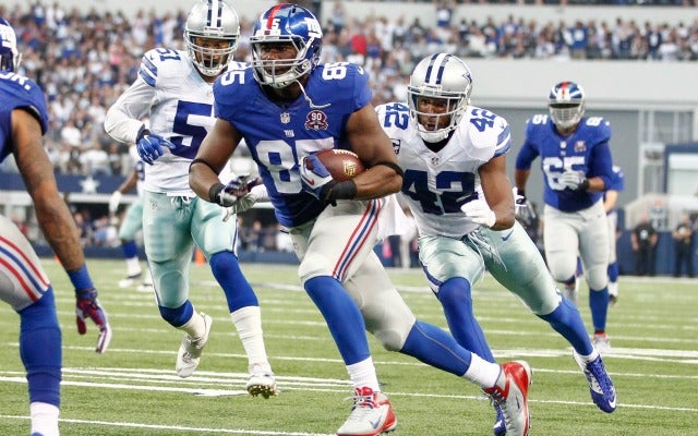 Giants TE Fells (MRSA) released from hospital