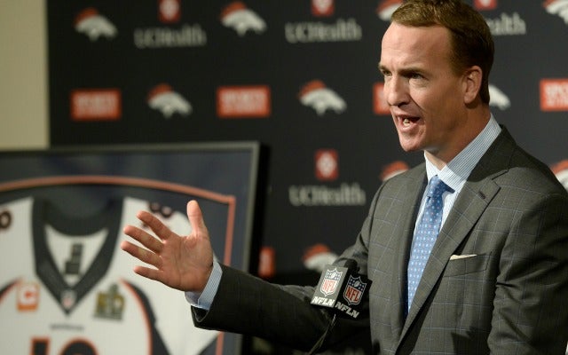 Manning ends retirement presser with 'Omaha!'
