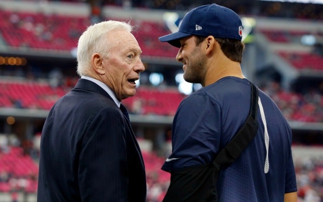 Jerry Jones: Romo will be our QB for 4-5 years