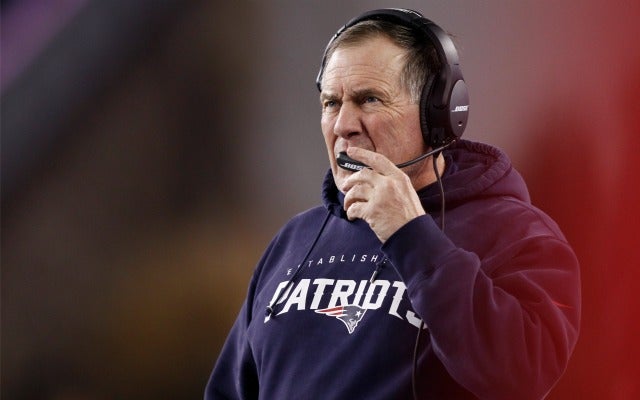 Belichick parries questions about calling drop kick