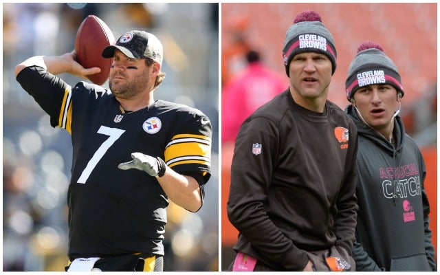 QBs for Browns-Steelers remain up in the air