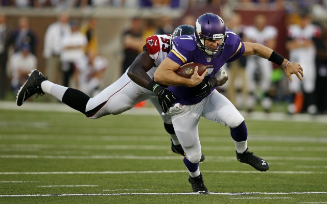 Christian Ponder as the starter would be bad news for the Vikings. (USATSI)