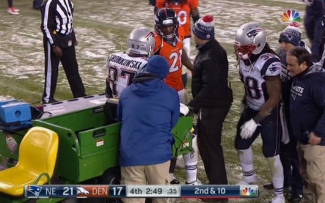 Tom Brady says low hit on Gronk wasn't dirty