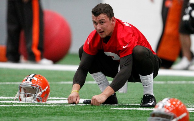 Has Johnny Manziel been sufficiently humbled? (Getty Images)