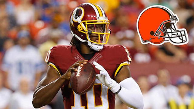 Will RG3 be the Browns Week 1 starter? (USATSI/CBSSports.com)