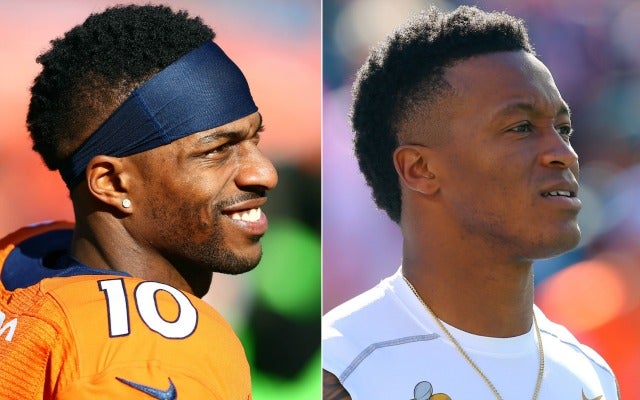 Broncos' Sanders tells rookie QB he's Thomas
