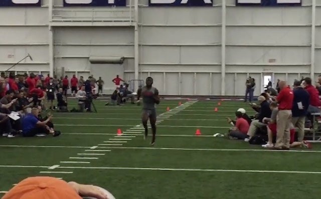 Treadwell runs slow 40 at pro day