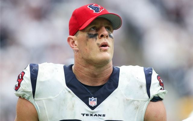 Texans coach on Watt as RB: 'You never know'