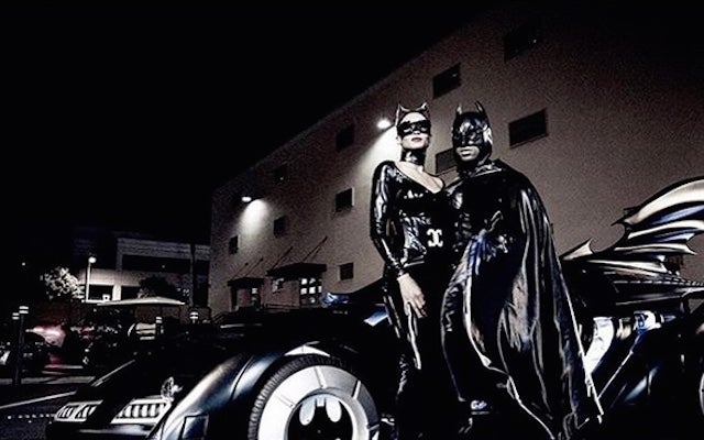 Wilson, Ciara dress up Batman, Catwoman