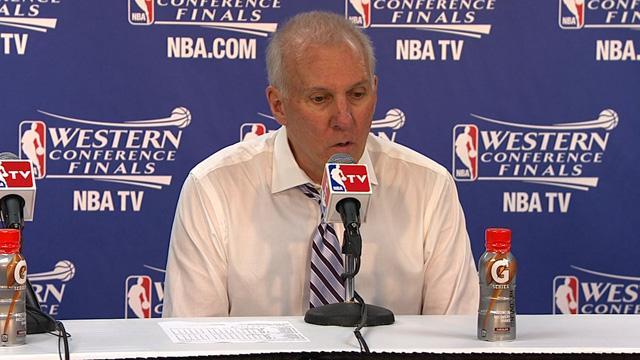 NBA: Popovich on Game 2 win over Grizzlies