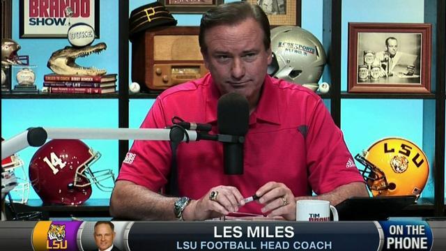 College Football: Les Miles talks SEC scheduling