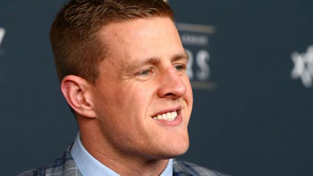 JJ Watt meets celebrity crush Jennifer Aniston - CBSSports.com