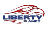 Liberty Flames logo