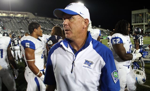 Rick Stockstill says he understands MTSU is in a 'tight place.' (USATSI)
