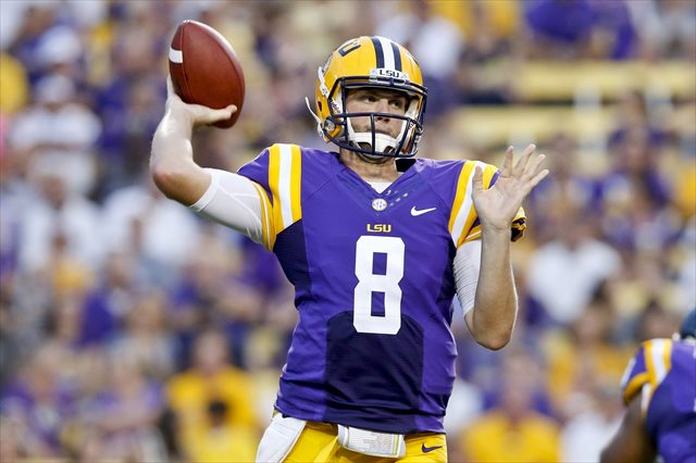 Zach Mettenberger will make his return to Athens on CBS. (USATSI)