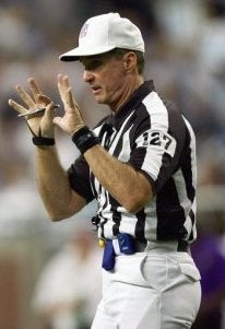 Referee Bill Leavy said he blew two calls in Super Bowl XL that could have impacted the game.