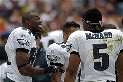 McNabb, Owens (US Presswire)