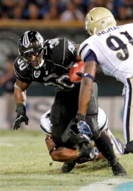 UFL coach Jim Fassel believes the UFL could compete with the NFL's lower-echelon squads (AP).