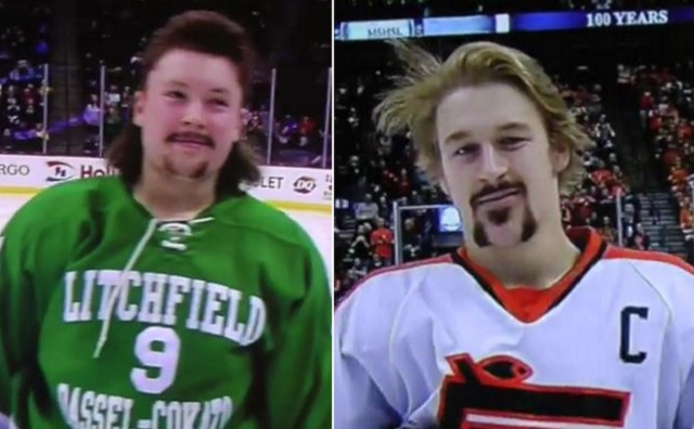 The Minnesota All Hockey Hair Team is a tradition unlike any other. (Game On! Minnesota)
