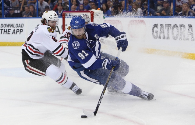 The Blackhawks and Lightning will battle for the series lead in Game 3. (USATSI)