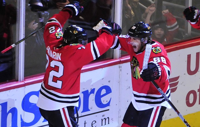 The Blackhawks ran their winning streak to 11 straight games. (USATSI)