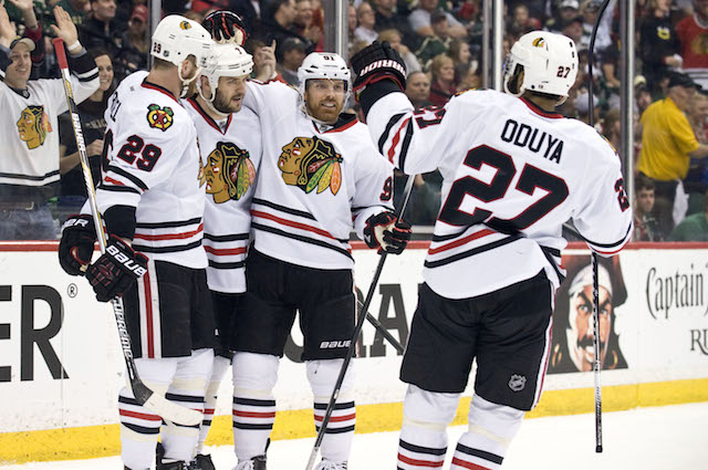 The Chicago Blackhawks swept the Minnesota Wild. (USATSI)