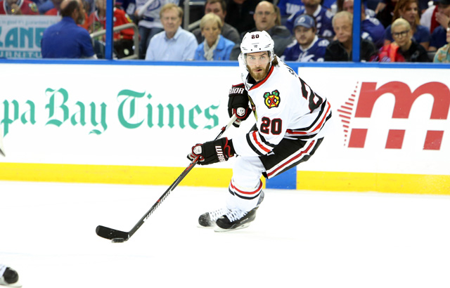 Blackhawks trade Brandon Saad to Blue Jackets in 7-player deal ...