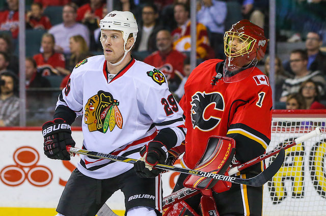 The Chicago Blackhawks placed Bryan Bickell on waivers on Friday. (USATSI)